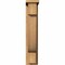 Ekena Millwork Alpine Smooth Corbel w/Backplate, Western Red Cedar, 5 1/2"W x 12"D x 28"H COR06X12X28ALP01SWR - alternate 4